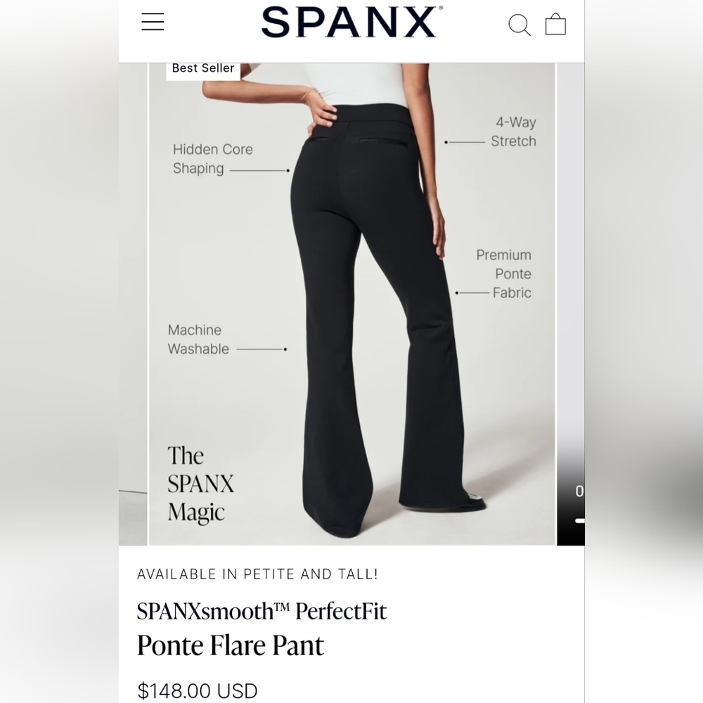 Spanx flare pants